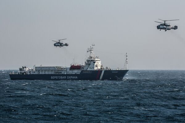 Russia, S.Korea Coast Guards Hold Joint Anti-Terror Exercise - Sputnik International