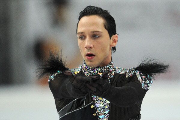 Johnny Weir performs at the fourth round of the Figure Skating Grand Prix in Moscow in November 2012. - Sputnik International