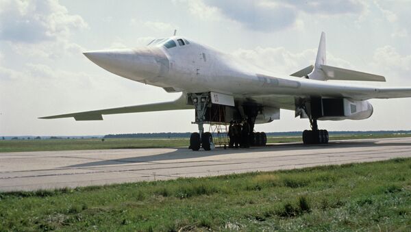 Russian Tupolev Tu-160 Blackjack strategic bomber - Sputnik International