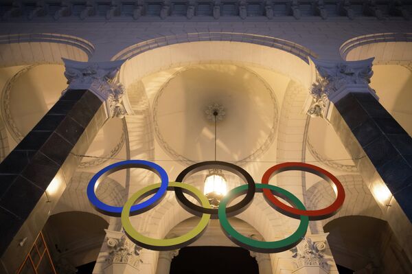 Olympic Rings in Sochi - Sputnik International
