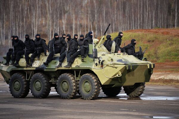 Elite Commando Units Thrill Spectators at Interpolitex-2013 Exhibition - Sputnik International