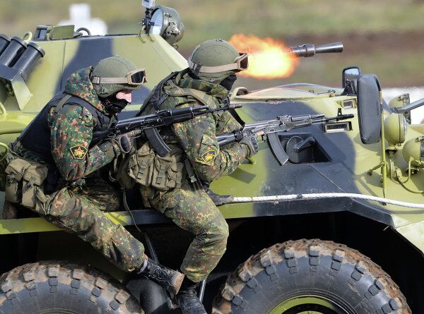 Elite Commando Units Thrill Spectators at Interpolitex-2013 Exhibition - Sputnik International