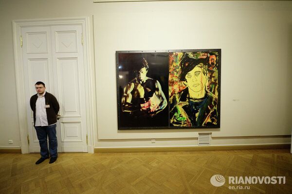 Paintings by Sylvester Stallone on Show in Russian Museum - Sputnik International