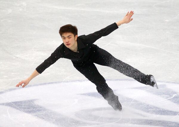 Han Yan at the World championships in Minsk, March 3, 2012 - Sputnik International