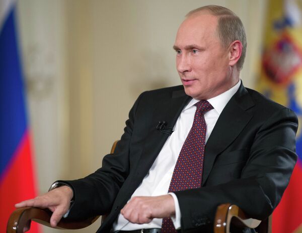 Russian President Vladimir Putin, Sept. 3, 2013 - Sputnik International