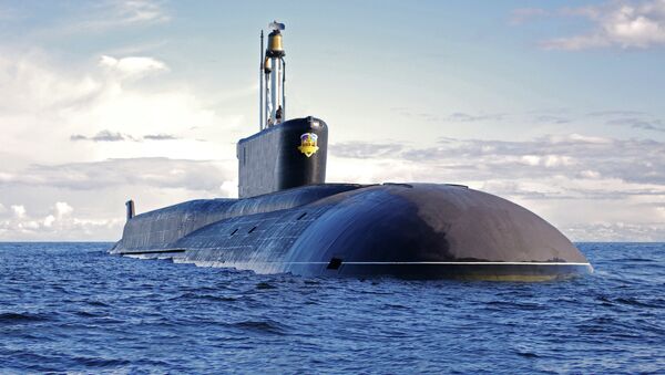 The ballistic missile submarine Alexander Nevsky - Sputnik International