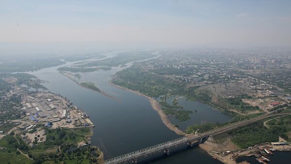 View of the city of Krasnoyarsk - Sputnik International