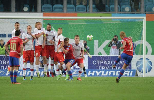 CSKA-Amkar match, August 30, 2013 - Sputnik International