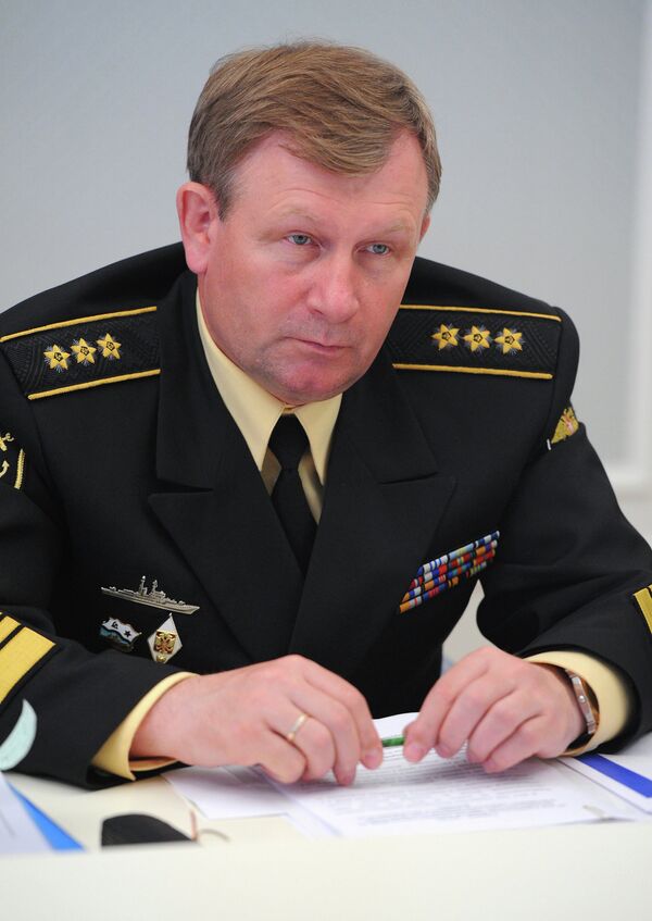 Admiral Viktor Chirkov, commander-in-chief of the Russian Navy - Sputnik International
