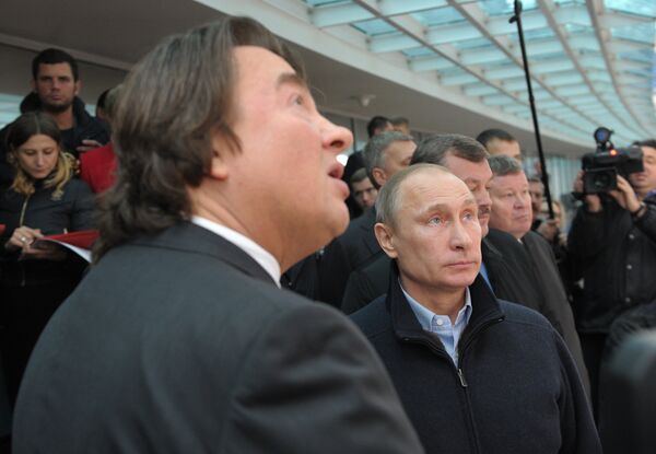 Putin Tours Sochi Opening Ceremony Venue - Sputnik International