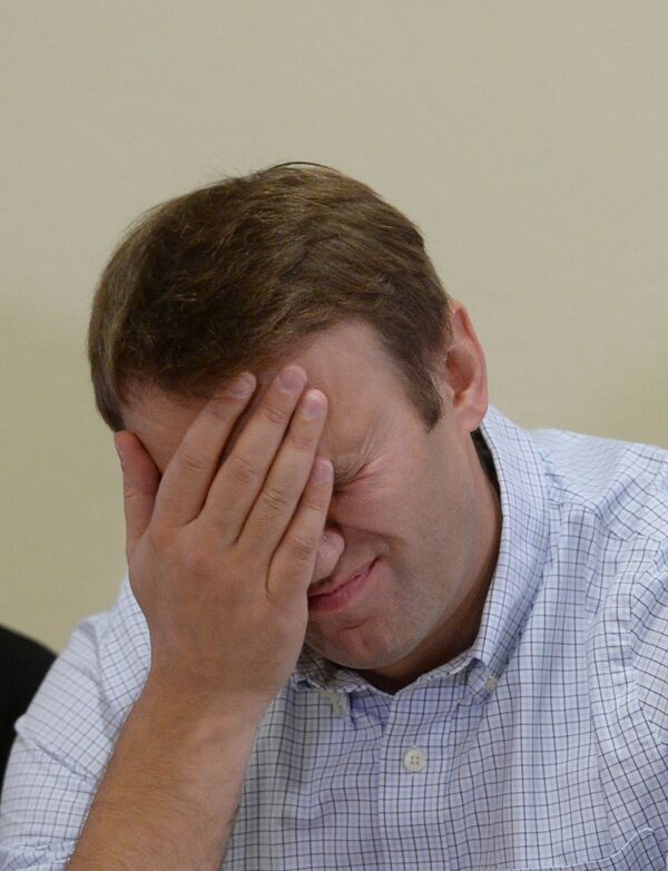 Alexei Navalny was last month revoked of his license to practice law - Sputnik International