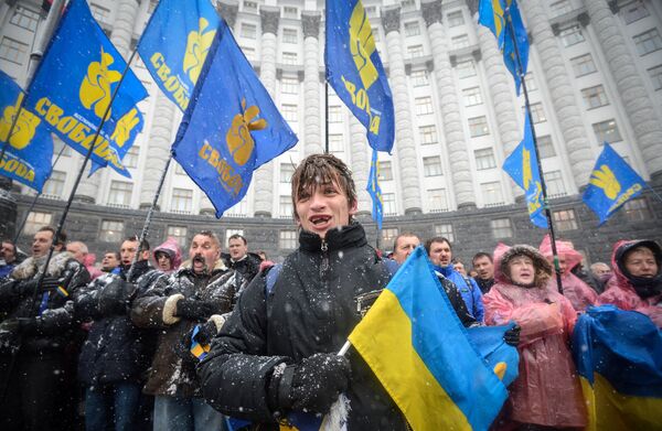 Protests in Kiev, Dec. 6, 2013 - Sputnik International