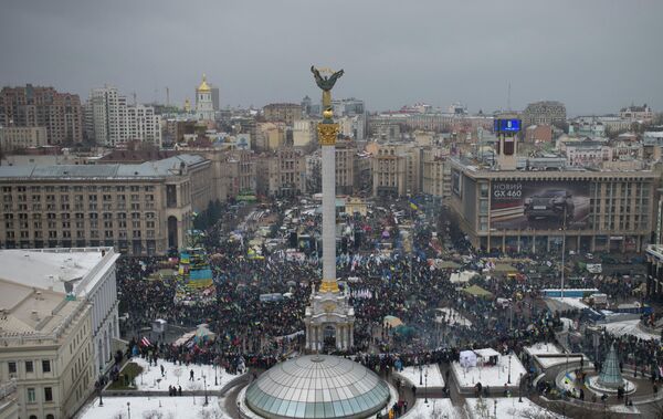 March of million on Independence square in Kiev, Dec. 8, 2013 - Sputnik International