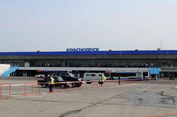 Krasnoyarsk’s Yemelyanovo airport (archive photo). - Sputnik International