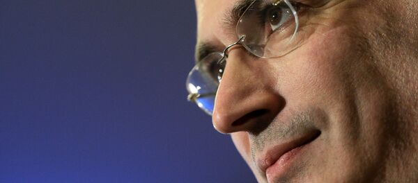 The former Yukos head Mikhail Khodorkovsky. The former Yukos head Mikhail Khodorkovsky. - Sputnik International