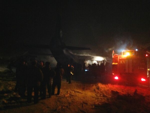 An Antonov An-12 transport plane crashed on the outskirts of Irkutsk - Sputnik International