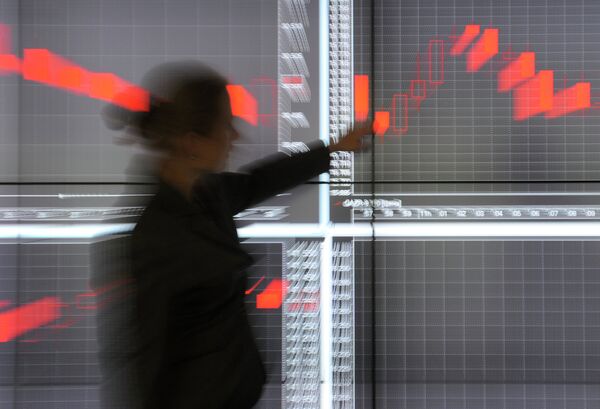 Russian Stocks Fall Sharply on 2014 Opening - Sputnik International