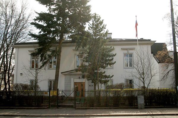 The building of the Russian Embassy in Oslo - Sputnik International