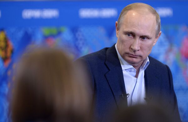Russian President Vladimir Putin, January 17, 2013 - Sputnik International