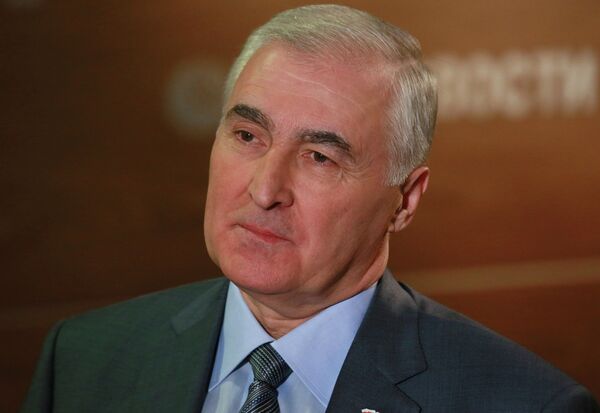 South Ossetian President Leonid Tibilov - Sputnik International