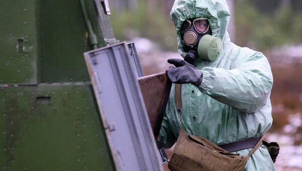 Russian Firm Bids to Destroy Syrian Chemical Arsenal - Sputnik International