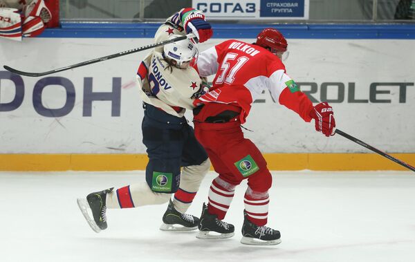Spartak Pounded by SKA, Sets KHL Record for Defeats - Sputnik International