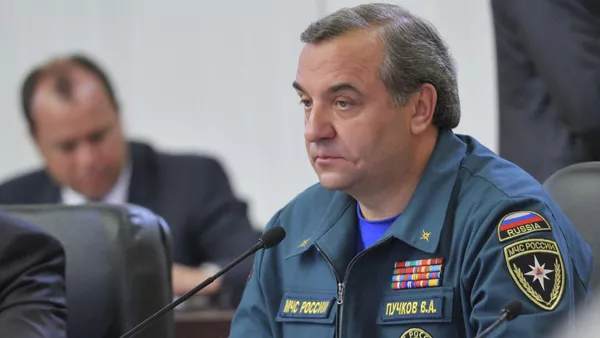 Глава МЧС России Владимир Пучков - Sputnik International
