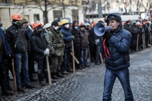Protests in Ukraine - Sputnik International