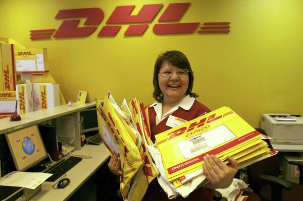 Global postal company DHL - Sputnik International