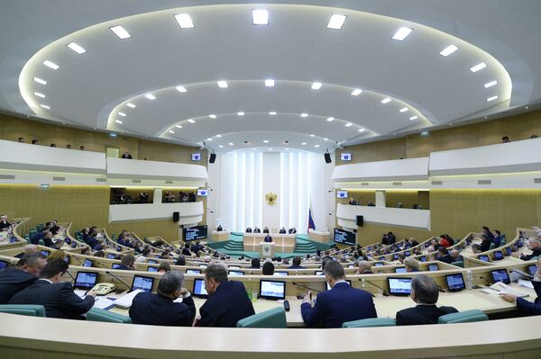 The Federation Council session - Sputnik International