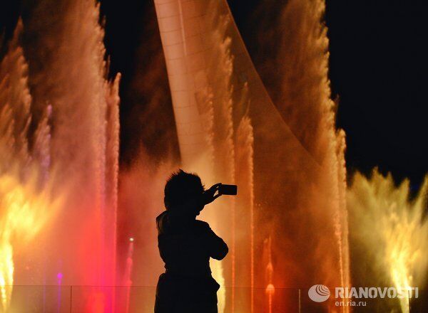 Olympics Opening Rehearsal: Musical Fountains and Blazing Fire - Sputnik International