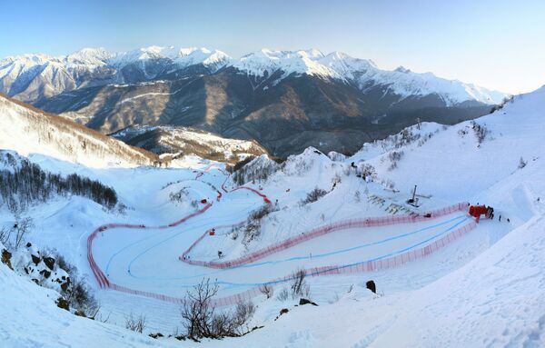 Rosa Khutor Alpine Skiing Center Rosa Khutor Alpine Skiing Center - Sputnik International