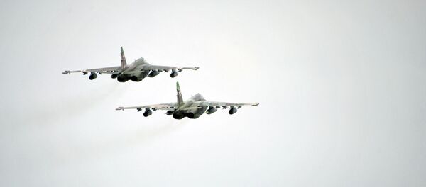 Islamic State militants' positions near the Iraqi city of Tikrit were targeted by Iraqi military airstrikes, conducted from Russian-built Su-25 fighter jets, the local Al Sumaria TV channel reported on Thursday. - Sputnik International