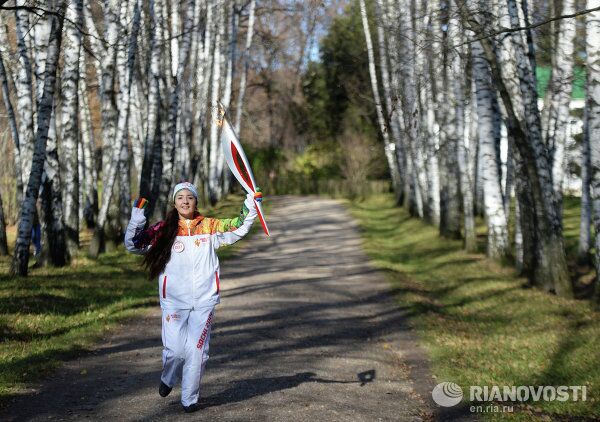 Nature in the Olympic Torch Relay - Sputnik International