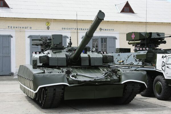 Oplot main battle tank of the Ukrainian Armed Forces - Sputnik International