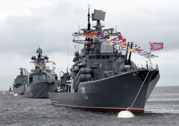 Russia to Arm Warships with New Air Defense System - Sputnik International