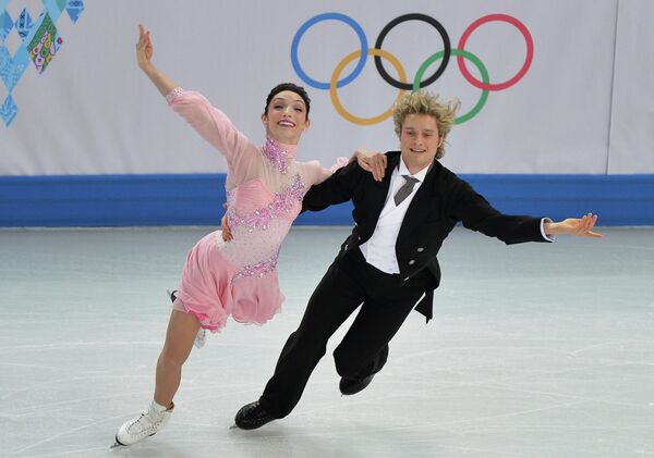 US ice dancers Meryl Davis and Charlie White - Sputnik International