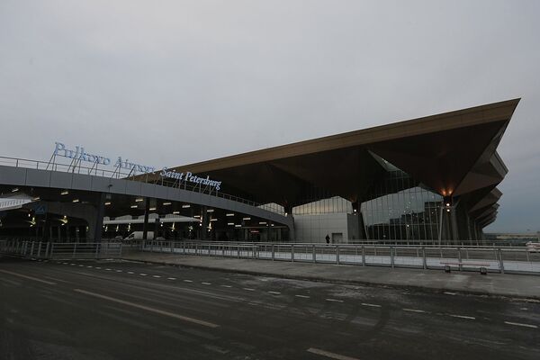 Pulkovo airport in St. Petersburg - Sputnik International
