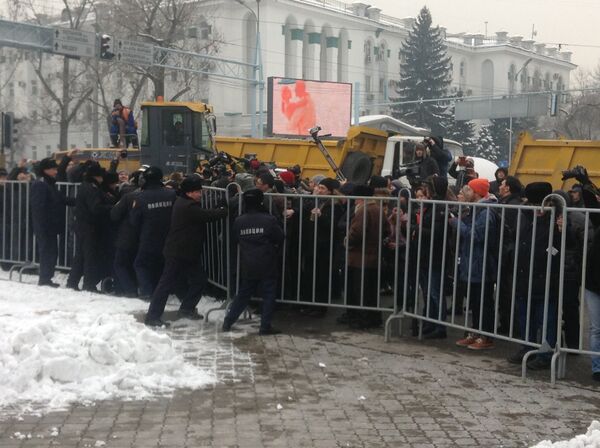 Protest against Kazakh national currency (tenge) devaluation - Sputnik International