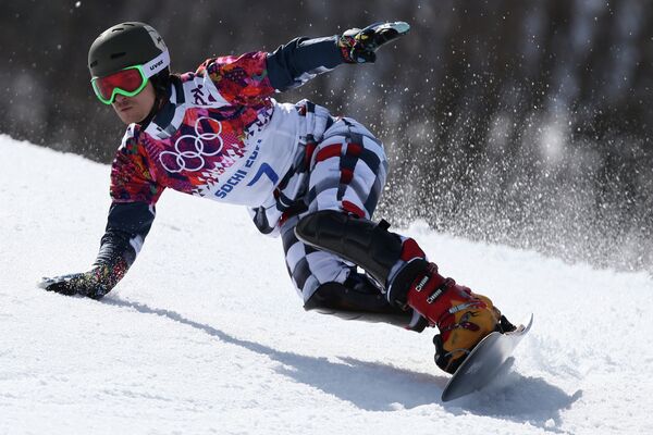 U.S.-Born Wild Wins Gold for Russia in Snowboard Giant Slalom - Sputnik International
