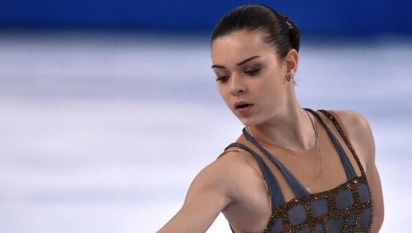 Russian Olympic champion in figure skating, Adelina Sotnikova, will not be performing at the Russian Grand Prix series due to injuries. - Sputnik International