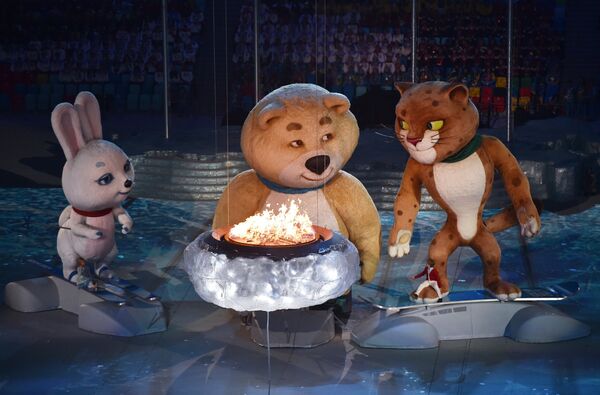 Elegant Ceremony Bring Winter Olympics to a Close in Sochi - Sputnik International