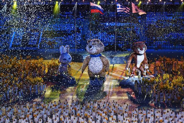 The Sochi Olympics 2014 closing Ceremony The Sochi Olympics 2014 closing Ceremony - Sputnik International