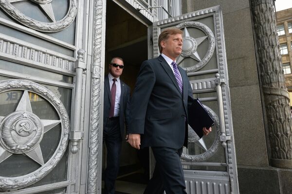Michael McFaul in Moscow (archive photo) - Sputnik International