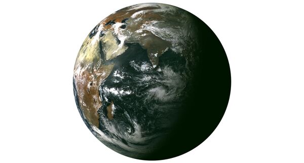 Image of Earth captured by the Electro-L satellite (Archive) - Sputnik International