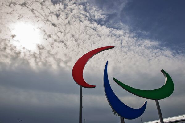 Paralympic games symbol in Sochi - Sputnik International