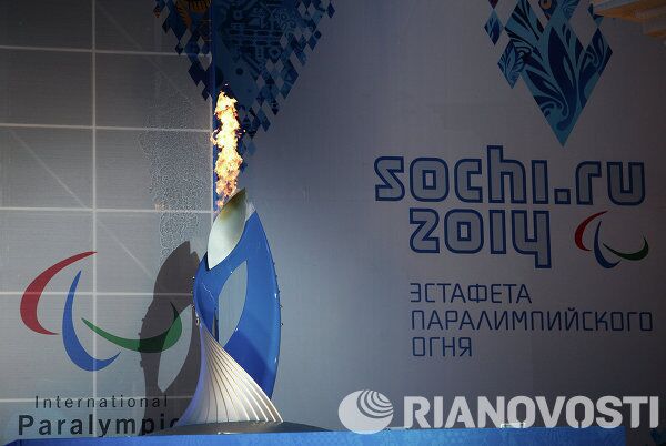 Paralympic Torch Relay: From Moscow to Sochi - Sputnik International