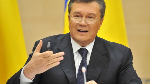 Former Ukrainian President Viktor Yanukovych - Sputnik International