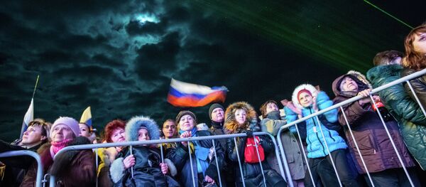 Crimea Celebrates Landslide Vote to Join Russia Crimea Celebrates Landslide Vote to Join Russia - Sputnik International