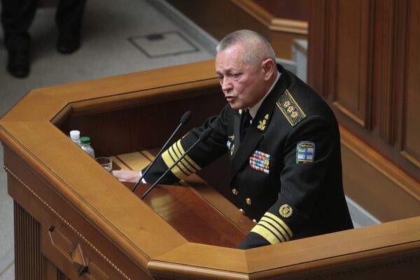 Aacting Defense Minister of Ukraine Ihor Tenyukh - Sputnik International